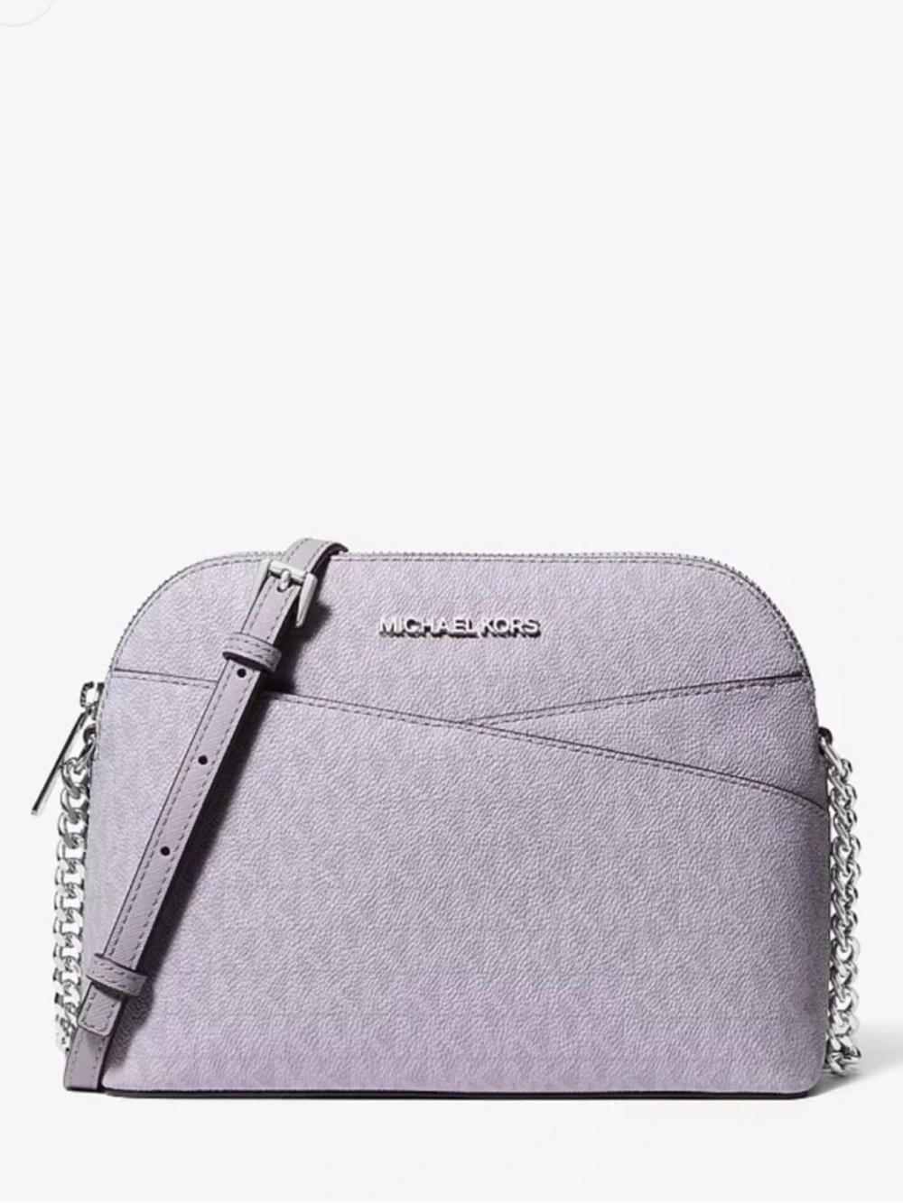 Michael Kors Let Set Travel Medium Dome Crossbody Lilac